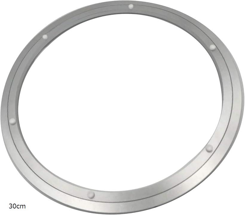 ヒロワールドトレード 回転テーブル 30cm 回転台 アルミ ターンテーブル ベアリング ケーキ 卓上 円卓 ..