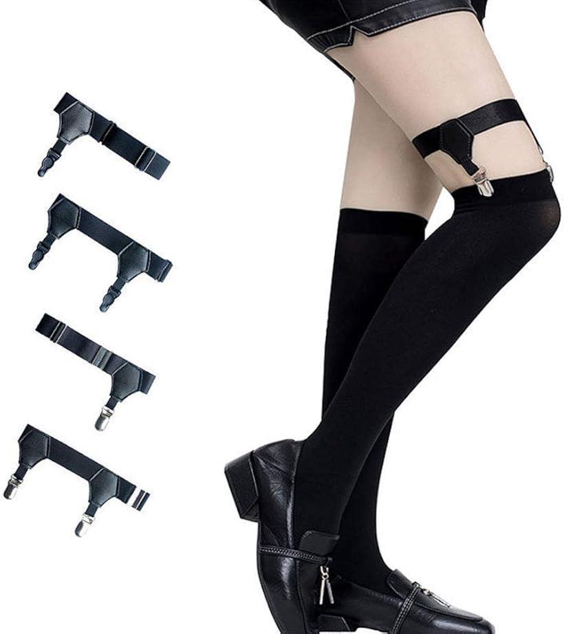 ホリックのソックス用 レッグガーター 2個セット コスプレ レッグリング 滑り止め Aセット (Aセット, フリーサイズ)｜アングル2