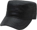 ラクエスト 大きいサイズ ワークキャップ 帽子 紫外線 防止 UVカット XL：62cm 57-65cm対応( ブラック, XL)