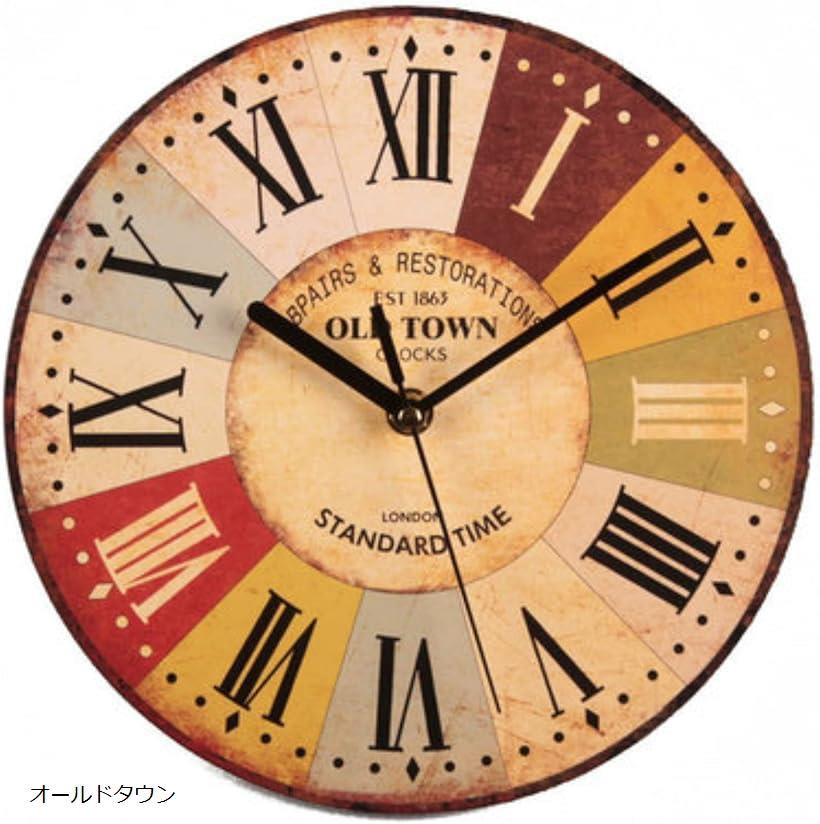 クローブキューブアンティーク風 クロック オールド アメリカン 掛け時計 シャビーシック 北欧 9種類(..