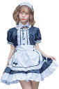 ps.jメイド服 コスプレ コスチューム セクシー 可愛い かわいい ゴスロリ ワンピース( ブラック, 3XL)