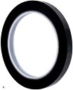 カッティングシート ラインテープ 耐水テープ 10mm x 66m 幅1cm(黒)