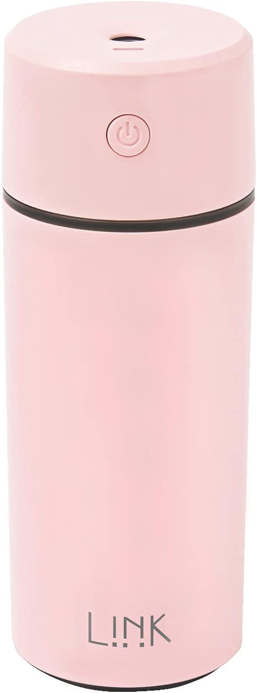加湿器 充電式 ミニ加湿器 小型 ポータブル 保湿 ミニタイプ ピンク Pink (ピンク　Pink)