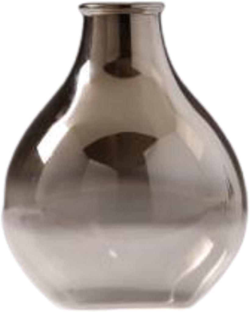 母の日 ガラス花瓶 一輪挿し 透明 小さい花器 フラワーベース 北欧 おしゃれ インテリア かわいい シンプル プレゼント( 直径8x高さ10cm, 直径8x高10cm)