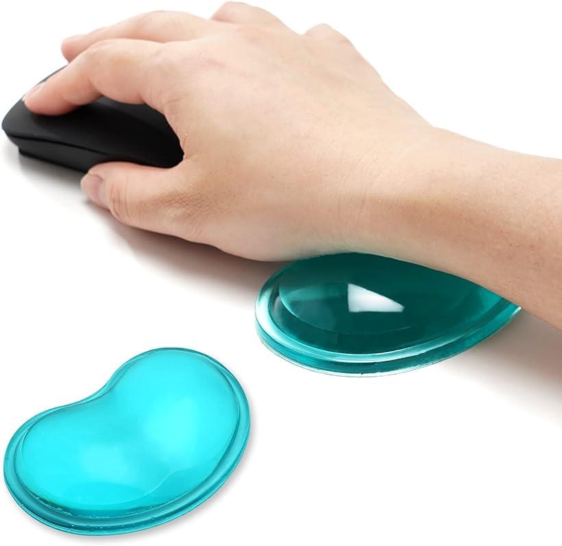 リストレスト キーボード マウス 用 手首クッション キーボードリストレスト パソコン PC(グリーン)