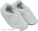 あったか ルームシューズ スリッパ かかと付き 男女兼用 もこもこ 軽量(ライトブルー, 23.5~25.0 cm)