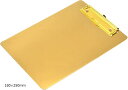バインダー クリップボード ゴールド ステンレス 資料整理 フォルダー 固定強力 180x250mm(180x250mm)