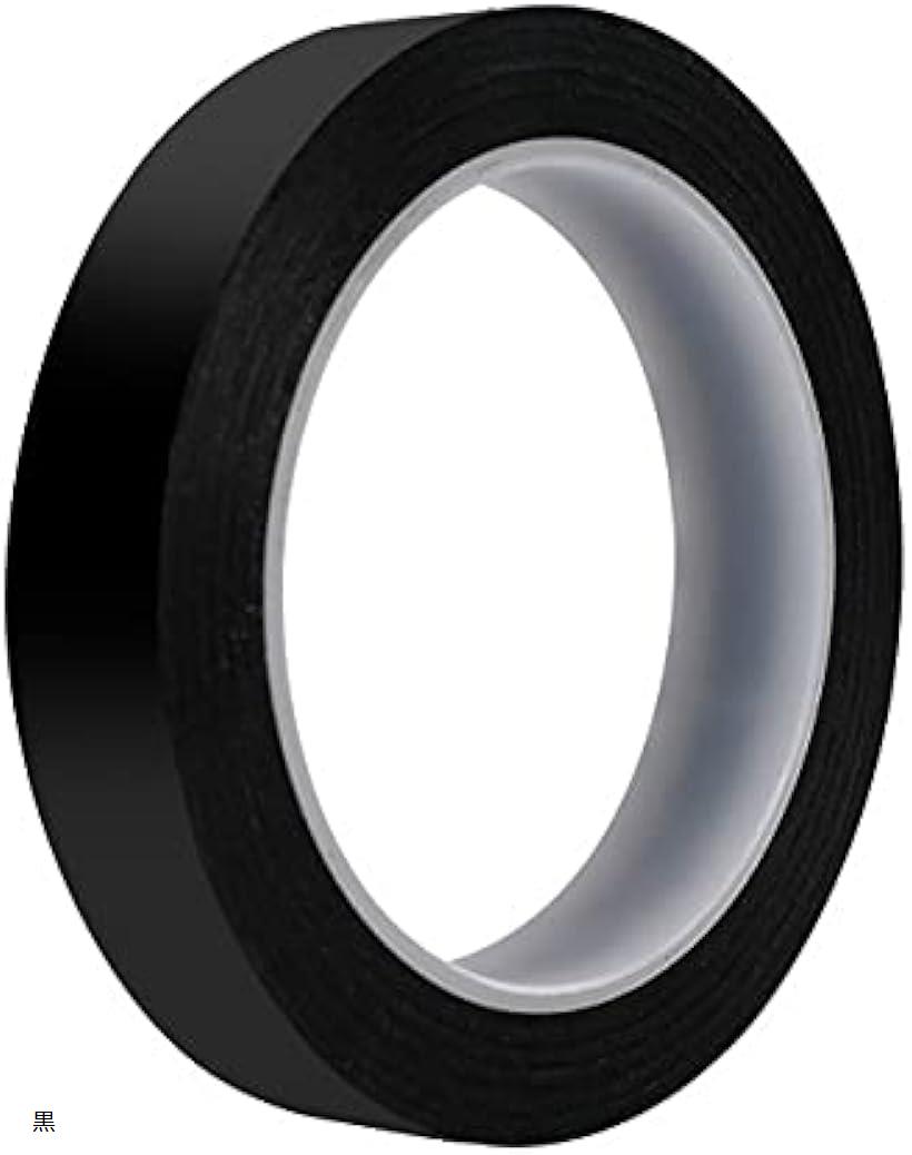 【楽天ランキング1位入賞】カッティングシート ラインテープ 耐水テープ 30mm x 66m 幅3cm 黒 (黒)(3)