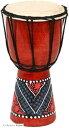 【楽天ランキング1位入賞】ジャンベ アフリカン ドラム 民族 楽器 打楽器 パーカッション ランダムカラー 約10cm(ランダムカラー 約10cm, 10cm)