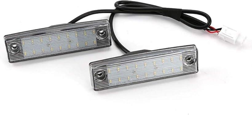 互換品® 互換品 ランドクルーザー 200系 プラド 150系 LED 18個x2 ナンバー灯 ライセンス灯 ユニット交換タイプ