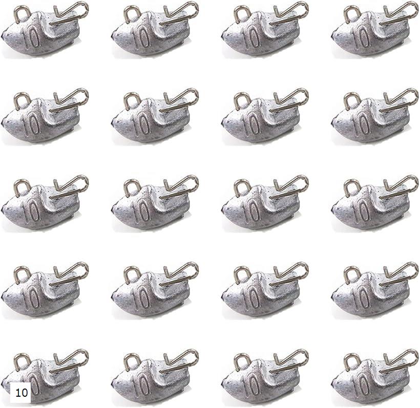 ジグヘッド 20個 10g セット 釣り ジョイント シンカー 重り おもり バス釣り ワーム 根どめ 魚 玉