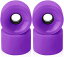 スケートボード用 ソフトウィール 4個セット ホイール 硬度 78A( 紫)