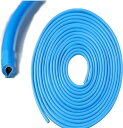 エアロ スポイラー用 5M 隙間パッキン モール 両面テープ付き カラー多数 エアロの間( ブルー)