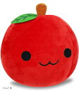 ぬいぐるみ マスコット かわいい ふわふわ やわらか クッション おもちゃ 癒し プレゼント 置物 りんご 赤(りんご 赤)