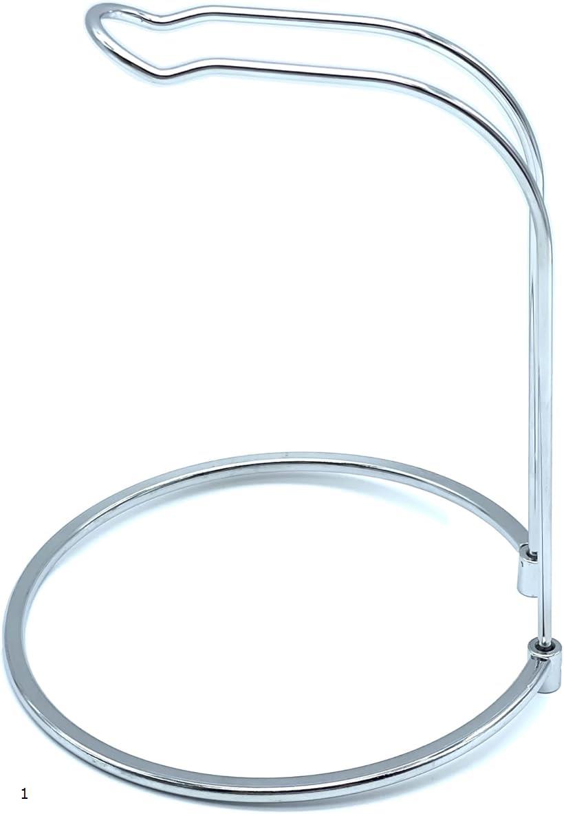 モデルノ ラ テール リールスタンド 折りたたみ 釣り 組み立て式 リール置き シンプル 保管 収納 フィッシングリール 持ち運び 73-370-SR(シルバー単品, 小型)