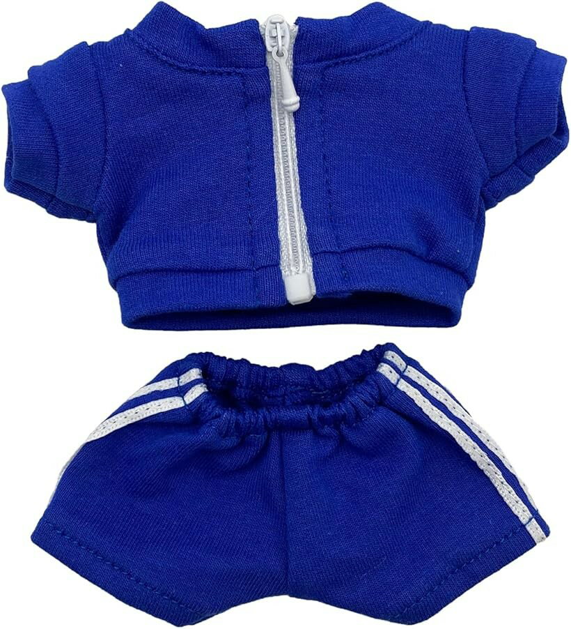 バリエーションコード : 2b91os5v4h商品コード2b91onhccx商品名ぬい服 ぬいぐるみ 服 人形 ジャージブランドAXLUCEカラーブルーサイズ等15cmぬいぐるみ用のジャージ上下セットです。「 適用サイズ 」約10cm・約15cm・20cm綿人形「 セット内容 」ジャージ上下　＊靴は付いてません。人形本体は含まれません。またセット内容以外のものも含まれません。人が着る服と違い、サイズが小さいため、縫製などが多少甘い場合がございます。ご了承いただけますと幸いです。モニター環境により、写真の色とは、多少、異なる場合がございます。細部のデザインは時期により、多少、変更される場合がございます。濃い色の服の場合、湿った状態や、着せたままの状態は、ぬいぐるみに色が移る原因になる場合があるので、長期間の着用は避けていただきますようお願いいたします。※ 他ネットショップでも併売しているため、ご注文後に在庫切れとなる場合があります。予めご了承ください。※ 品薄または希少等の理由により、参考価格よりも高い価格で販売されている場合があります。ご注文の際には必ず販売価格をご確認ください。※ 沖縄県、離島または一部地域の場合、別途送料の負担をお願いする場合があります。予めご了承ください。※ お使いのモニタにより写真の色が実際の商品の色と異なる場合や、イメージに差異が生じることがあります。予めご了承ください。※ 商品の詳細（カラー・数量・サイズ 等）については、ページ内の商品説明をご確認のうえ、ご注文ください。※ モバイル版・スマホ版ページでは、お使いの端末によっては一部の情報が表示されないことがあります。すべての記載情報をご確認するには、PC版ページをご覧ください。