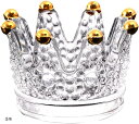 王冠 灰皿 クラウン 小物入れ キャンドル置き インテリア(金珠)