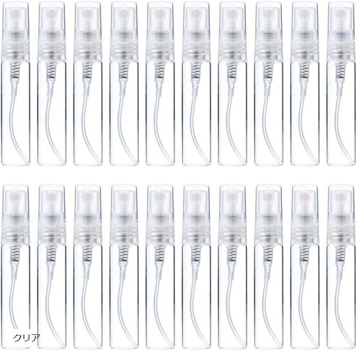 香水スプレーボトル ガラス製 ミニ 携帯用 芳香剤 消臭剤 小分けボトル アトマイザー 5ml 30個セット(クリア) 香水スプレーボトル ガラス製 ミニ 携帯用 芳香剤 消臭剤 小分けボトル アトマイザー 5ml 30個セット(クリア)