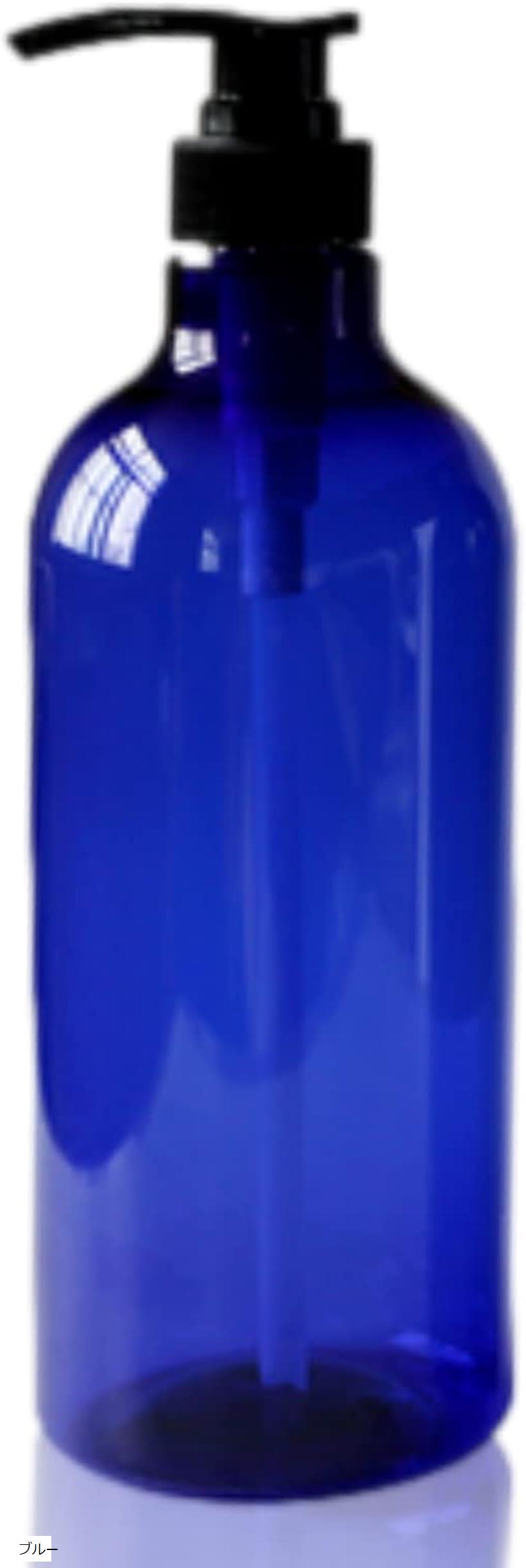 シャンプーディスペンサー 1000ml シャンプーボトル つめかえボトル 大容量 ブルー (ブルー)