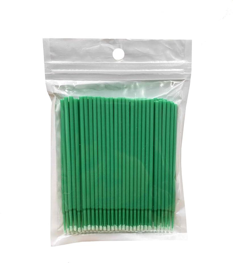 マイクロスティック 100本 M グリーン (グリーン, M)