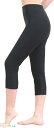 Smile LaLa レディース 女性 パンツ レギンス スパッツ 2Way(ブラック7分丈, L-XL)(4)