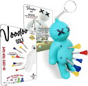 Voodoo ゴルフボール ティーホルダー ノベルティキーホルダーアクセサリー バッグ用 メンズギフト 3 1/4 2 3/4 1/2のティーにフィット(ターコ...