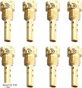 パイロットジェット セット 8サイズ 15X5.4バイク用 ジェットパイロット スローパイロットジェット キャブレターセッティング 32-52(32-52)