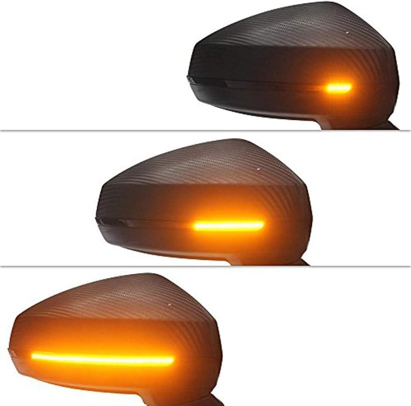 互換品 LED 流れる ドアミラー ウインカー スモーク仕様 シーケンシャル ダイナミック 左右1組 A3 S3 8..