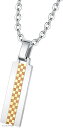 ネックレス-メンズ-サージカルステンレス-金属アレルギー対応-ネックレスメンズ-アクセサリー(ピンクゴールド)(4)