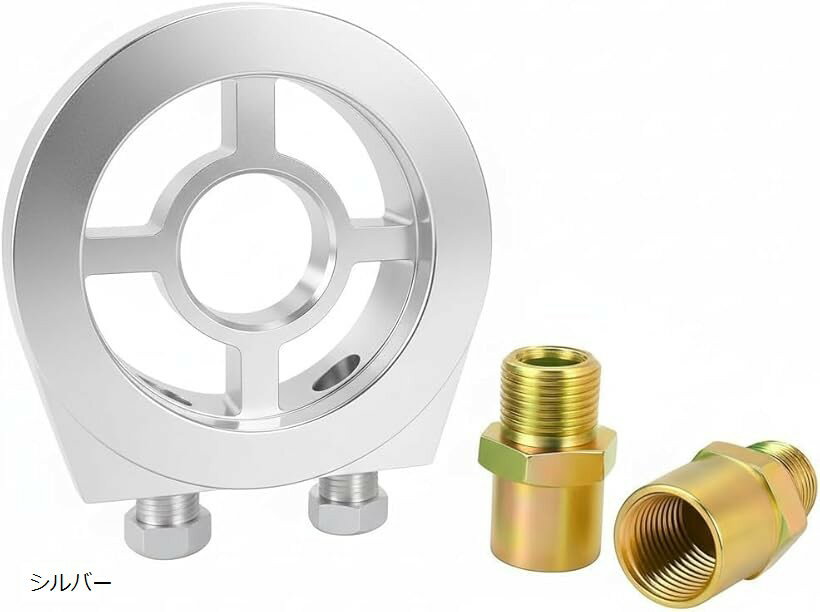 サンドイッチ オイル ブロック オイルセンサー アタッチメント 油温 油圧 M20x1.5 3/4- ...