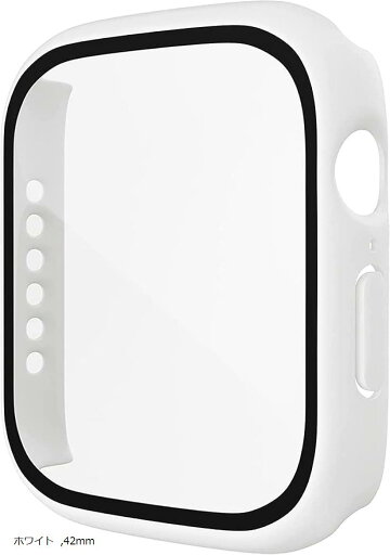 アップルウォッチ カバー Apple watch ケース 保護ケース 保護カバー(ホワイト, 42mm) アップルウォッチ カバー Apple watch ケース 保護ケース 保護カバー(ホワイト, 42mm)