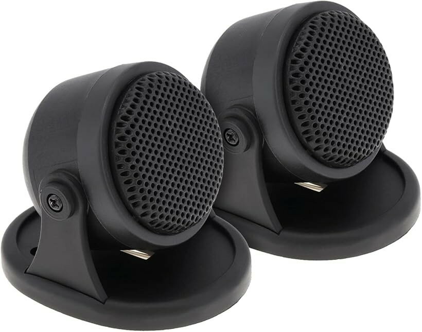 配線済み ドームツイーター 20W スピーカー ラウドスピーカー ツイーターペアセット