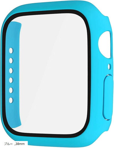 アップルウォッチ カバー Apple watch ケース 保護ケース 保護カバー(ブルー, 38mm) アップルウォッチ カバー Apple watch ケース 保護ケース 保護カバー(ブルー, 38mm)