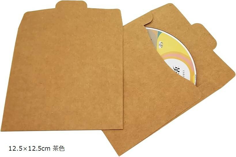 �ڳ�ŷ��󥭥�1�����ޡ�CD DVD ������ 100���� �ǥ����������� ����ե� �� ̵�� ���� �֥롼�쥤 ��Ǽ �ݴ� 12.5x12.5cm �㿧 (1...