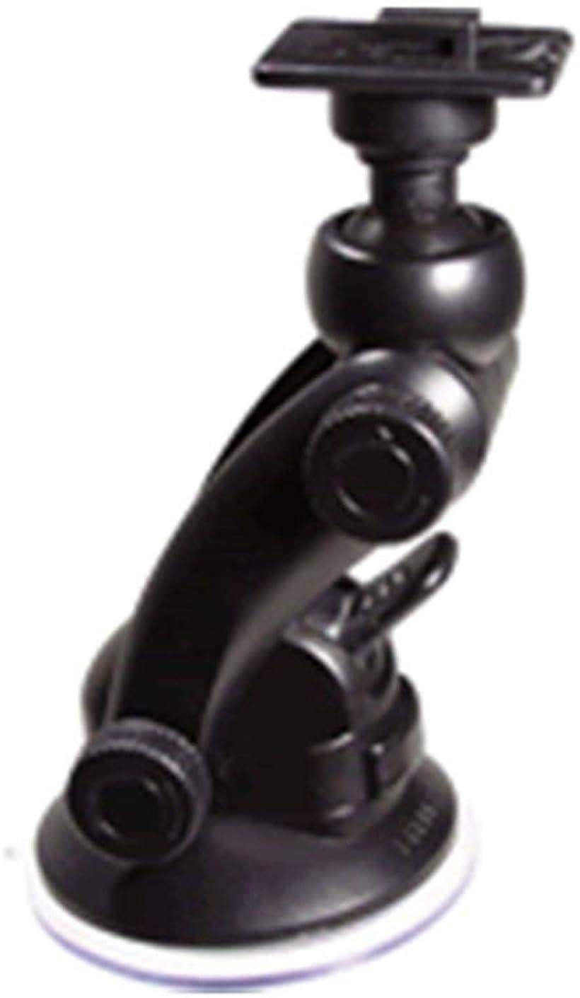 互換品 スマホスタンド QBD12: スマホホルダー 吸盤タイプ L型フック用ボールヘッドアーム ベース直径69mm 高さ140mm L型フック規格対応(ブラック, 本体サイズ:140(高さ)mm)(2.0)