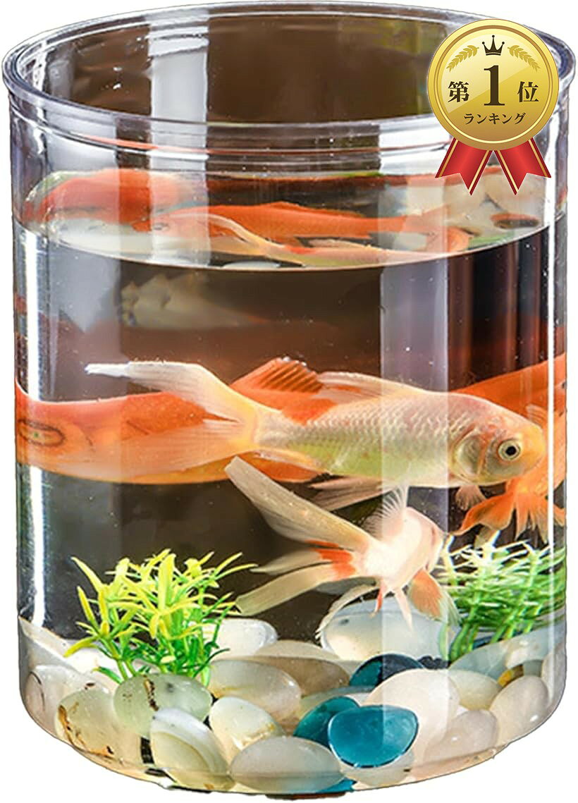 バリエーションコード : 2b9gdny3nn商品コード2bup30iqvk商品名金魚鉢 丸型水槽 プラスチック 小型水槽 メダカ ベタ エビ 飼育 ボウル アクアリウムブランドAlpha Depotカラークリアサイズ等筒型 L「透明度が高い素材で美しさを演出」高透明度のPET素材を使用し、光をたっぷり通すことで、水中の植物や生き物をより美しく魅せます。滑らかな丸型フォルムは、お部屋のインテリアにも馴染みやすく、おしゃれな空間を演出。水耕栽培や観賞魚の飼育にも適した多用途なデザインです。「広い入口でお手入れ簡単」開発段階から広口設計にこだわり、手が底まで届くため、掃除がラクラク。さらに、安定感のあるサイズで倒れにくく、安全に使用できます。水の入れ替えやレイアウトの変更もスムーズにできるので、長く快適にお使いいただけます。「大容量のプラスチック水槽」高強度PET素材を採用した大容量の水槽で、軽量ながらしっかりとした耐久性を備えています。メダカや金魚、エビなどの水生生物の飼育にぴったり。持ち運びも簡単なので、水槽のレイアウト変更や掃除もストレスなく行えます。「インテリアとしても楽しめる」水を入れて花を浮かべたり、苔や小石を入れて自分だけの水景を作ったりと、インテリアグリーンとしても活用可能。多肉植物の鉢や水耕栽培用の花瓶としても使え、リラックスできる空間を演出できます。「商品詳細」素材：高品質ポリエチレンテレフタレート + ポリプロピレン / サイズ：商品画像5枚目をご覧ください「オリジナルパッケージで配送します」本製品はAlpha Depotブランドのオリジナルパッケージに包んでお客様の元へ大切にお届けいたします。商標登録第6799249号※ 他ネットショップでも併売しているため、ご注文後に在庫切れとなる場合があります。予めご了承ください。※ 品薄または希少等の理由により、参考価格よりも高い価格で販売されている場合があります。ご注文の際には必ず販売価格をご確認ください。※ 沖縄県、離島または一部地域の場合、別途送料の負担をお願いする場合があります。予めご了承ください。※ お使いのモニタにより写真の色が実際の商品の色と異なる場合や、イメージに差異が生じることがあります。予めご了承ください。※ 商品の詳細（カラー・数量・サイズ 等）については、ページ内の商品説明をご確認のうえ、ご注文ください。※ モバイル版・スマホ版ページでは、お使いの端末によっては一部の情報が表示されないことがあります。すべての記載情報をご確認するには、PC版ページをご覧ください。