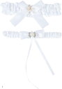 レッグガーター リング 2種 セット レッグリング(I, Free Size)