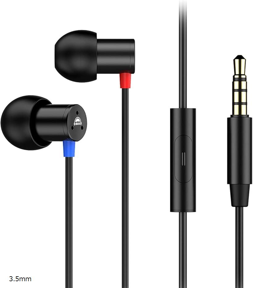 互換品 SP6 寝ホン 有線 睡眠用イヤホン asmr カナル型 軽量 高遮音 耳が痛くならない マイク付き(3.5mm)