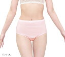 レディース 日本製 ショーツ パンツ 綿100 コットン リブ ゆったり 楽ちん 無地 リボン 深履き シンプル 透けショーツ 地味 上下着 シンプルショーツ 無地生地 肌に優しいショーツ(ピンク, 4L)
