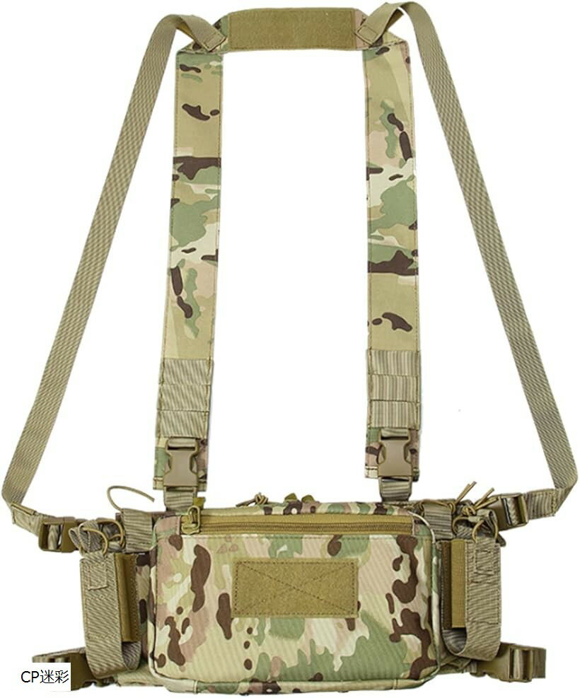 バリエーションコード : 2b26l8gyq8商品コード2b26l4p38v商品名チェストリグ サバゲー ベスト タクティカルベスト リグ プレートキャリア マガジンポーチ チョッキ アーマー CP迷彩ブランドZakyaカラーCP迷彩・「他...
