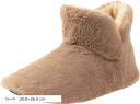 ファー ルームブーツ スリッパ ボア 室内 室外 ルームシューズ メンズ レディース(カーキ, 25.0~26.5 cm)