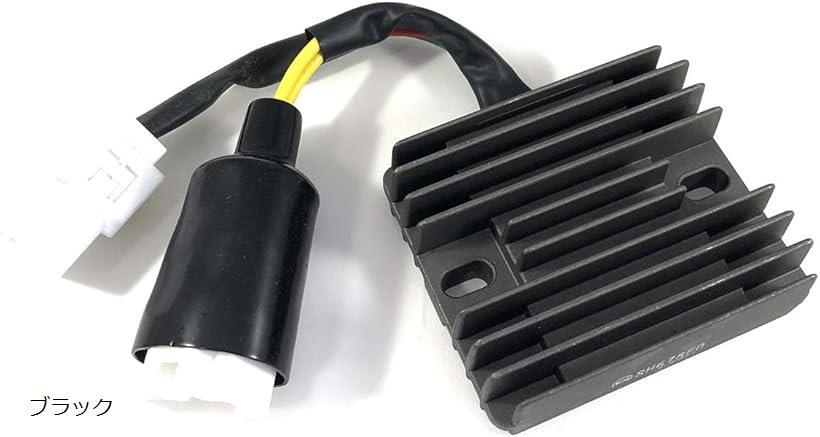 ホンダ 用 レギュレーター CBR1000RR 04-10年 CBR600RR 07-11年 フォルツァ MF08 バイク 交換 汎用 パーツ 部品 補修 修理 メンテナンス 社外品 左右 セット(ブラック)