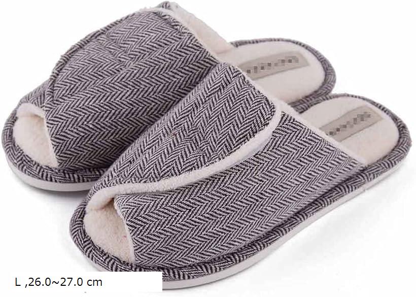 エレクトリックサーカス スリッパ ルーム シューズ 洗える サンダル 室内履き 男女兼用 L (L, 26.0～27.0 cm)