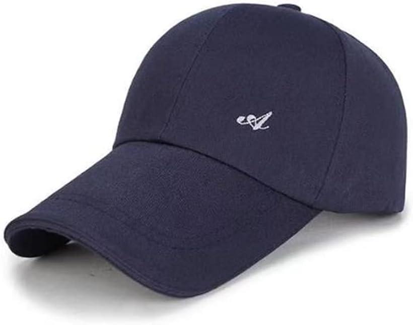 クープ・ド・クール キャップ つば広 つば長 ハット 帽子 カジュアル アウトドア おしゃれ(ネイビー, Free Size)