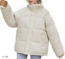 ニブンノイチプラス ジャンパー 中綿 無地 ジャケット 長袖 レディース XXL(白, 2XL)