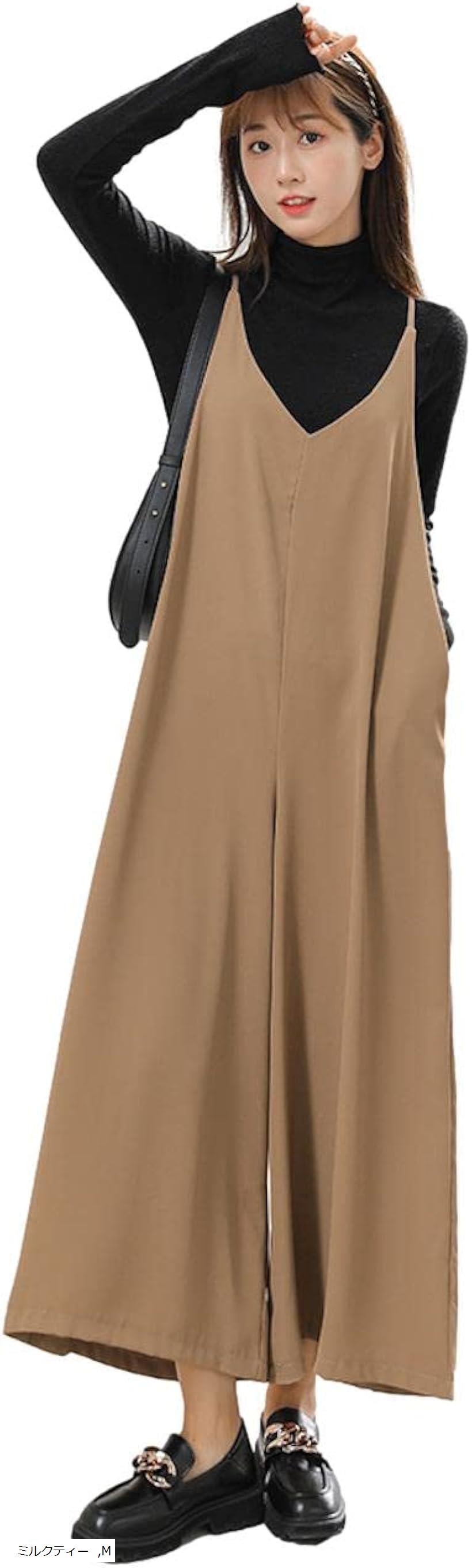 ジェイスコット オリジナル仕様 肩ひも調整アジャスター付き サロペットパンツ オールインワン ワイド..