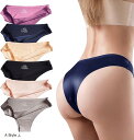 ショーツ レディース 6枚組 ブラジリアンカット シームレス 可愛い下着 高通気性 伸縮性 パンツ(A Style, L)