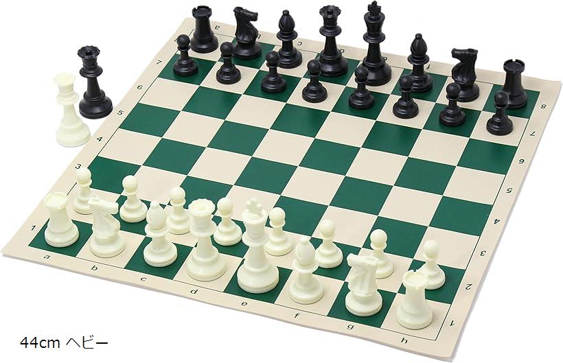 ChessJapan 日本チェス連盟公式チェスセット モダン トーナメント 44cm ヘビー( 44cm ヘビー)