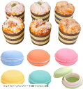 スイーツ 食品サンプル リアル ディスプレイ オーナメント(マルチカラー/カップケーキ6個+マカロン6個)(3)