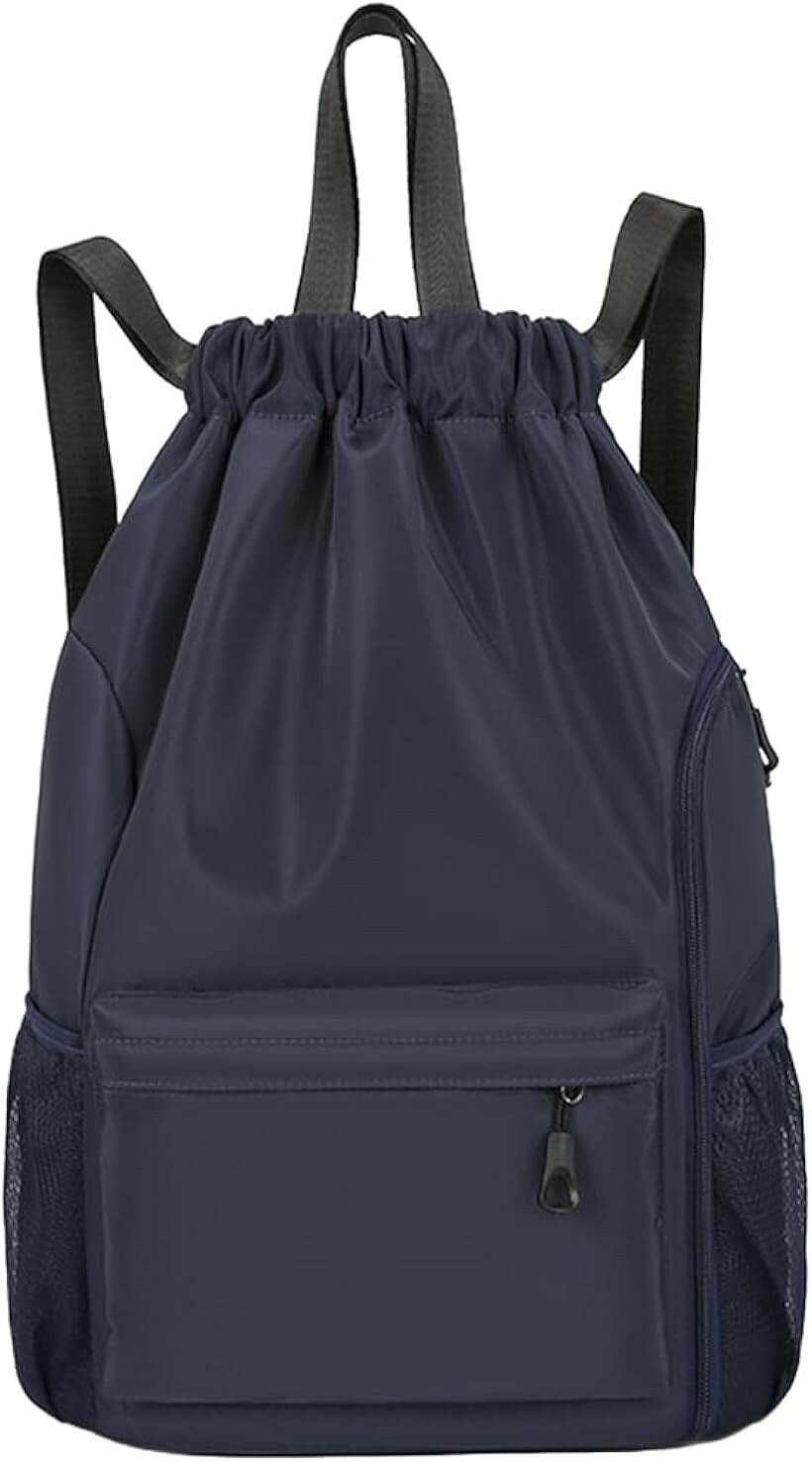 美品】Rinori ナップサック 取っ手付き 日本製でかわいい本革バッグ|鞄